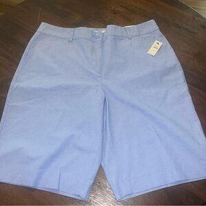 Talbots Sky Blue Casual Shorts NWT